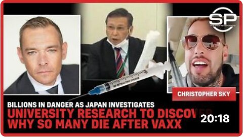 Billions In Danger As Japan Investigates University Research To Discover Why So Many Die After VAXX