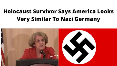 Holocaust Survivor Has Chilling Words For All Americans