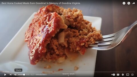 Grandma's Best Comfort Food Made at Home!