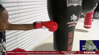 Boxing helps 10-year-old living with autism, ADHD stay focused