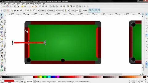 Pool Table Vector Graphic PART 4 - Inkscape Tutorial