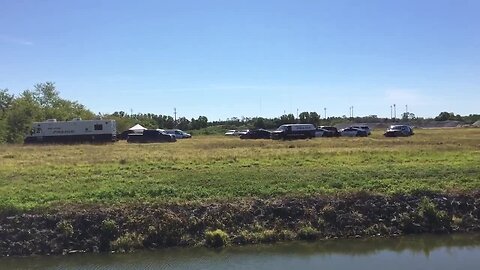 Fort Myers Police at a large scene in Fort Myers