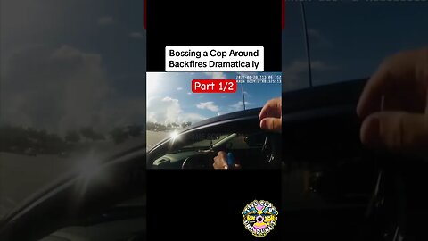 Traffic stop gone wrong: Cop turns table! #police #shorts #sovereigncitizen #trending #new #viral