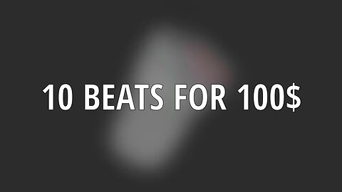 BEAT PACK - 10 BEATS FOR 100$ (FUTURE / NARDO WICK / TYPE BEATS)