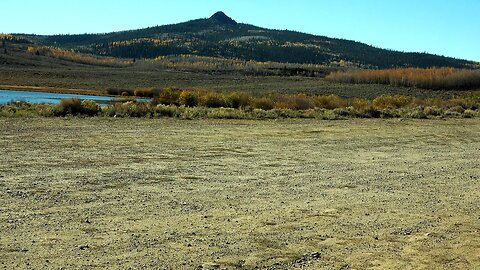 Fall in full majesty. Rabbit ears Pass to North Park drive, Colorado. October 9, 2023