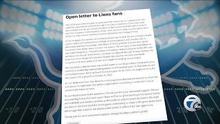 Martha Ford writes letter to Lions fans: 'You deserve a winning team'