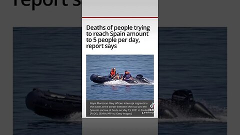 Int’l #Crisis 5 #Death Per Day #People In Boats To #Spain Refugees.