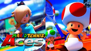 Mario Tennis Aces - Speedy & Tricky Characters Overview