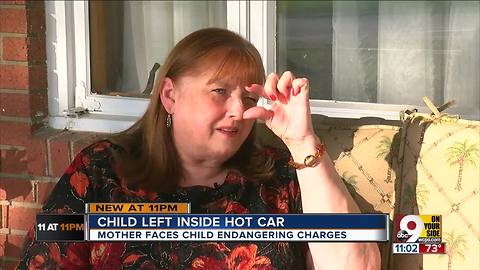 PD: Woman left baby in 105-degree car