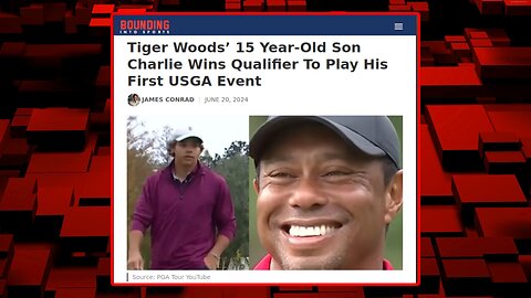 Tiger Woods Son is a Golf Phenom