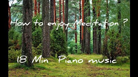 Piano Music with Ambient Nature : 18 minutes Stress Reliever: Spa: Calm music: Healing therapy