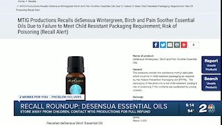 Child poisoning risks top the recall roundup