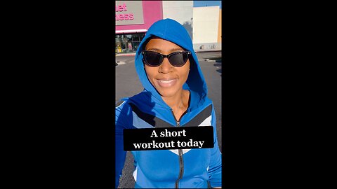 A short workout today is better than no workout duh! Did you hit the gym yet? #fitness