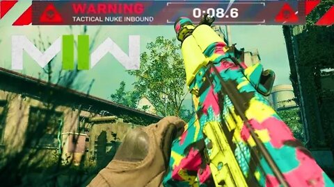 The Kastov-74U is SO "OVERPOWERED" in MW2.(Nuke gameplay) #mw2 #cod