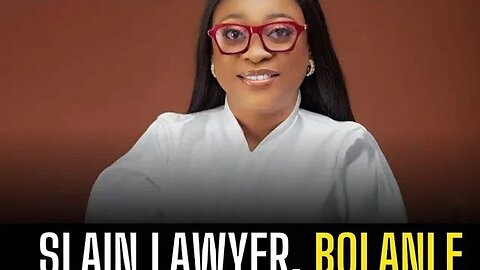 Slain lawyer, Bolanle Raheem, laid to rest in Lagos .