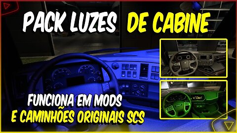 MOD DE LUZES INTERIOR CABINE EURO TRUCK SIMULATOR 2 1.46