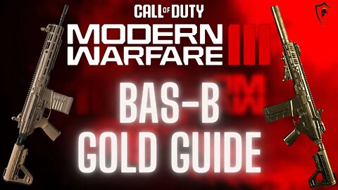 COD MWIII 2023: Unlock Gold Camo for Bas-B Battle Rifle in 11 Mins!