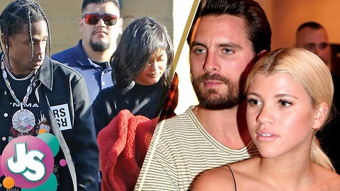 AWKWARD! Kylie Jenner & Travis Scott Run into Scott Disick & Sofia Richie During Date - JS