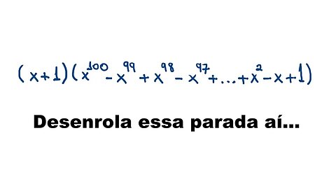 Propriedade distributiva. Exercício Cabuloso. Colégio Naval. Resolução Rápida e Tranquila.