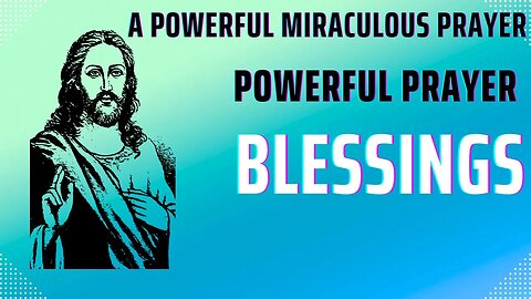 🌿✨God Wants To Heal You Today! A Powerful Miraculous Prayer| Powerful Blessings 💫💗