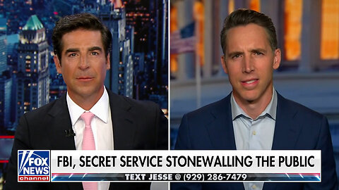 Sen. Josh Hawley: Whistleblowers Claim Many Agents Had Only Webinar Training The Day Trump Was Shot