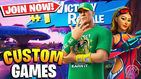 🔴 Fortnite Live Custom Games | Fashion Show - Hide & Seek - Simon Says - Scrims & More!