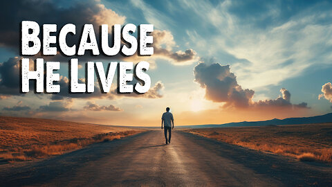 Because He Lives | Celtic Worship (Worship Lyric Video)