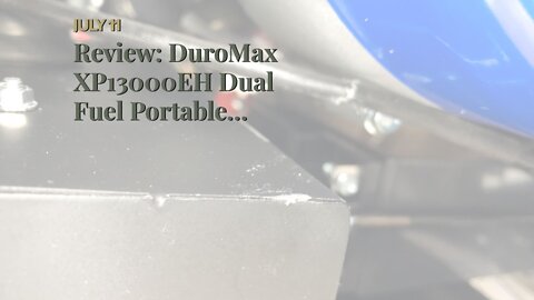 Review: DuroMax XP13000EH Dual Fuel Portable Generator 13000 Watt Gas or Propane Powered Electr...