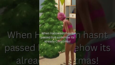 Sims 4 Christmas Tree Vibes