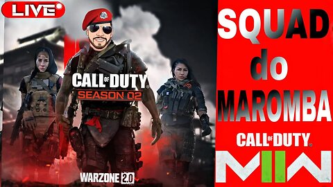 WARZONE 2 \/ SQUARD DO MAROMBA \/ *META*4k, SE Inscreva***#toguro #maromba #FPS #LIVE