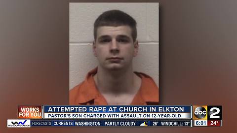 Attempted rape at church in Elkton