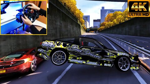 Assetto Corsa Traffic Ferrari Crazy accident Altezza Spec V2