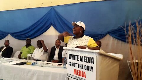 SOUTH AFRICA - Johannesburg - Support for Sekunjalo Independent Media (videos) (kgQ)