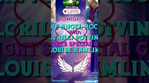 TONIGHT on The Angel Rock, on UPRN, starting at 6pm EST, My Guest is Louise Hamlin