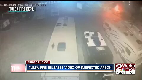 TFD: Video captured arsonist at Bob Hurley RV