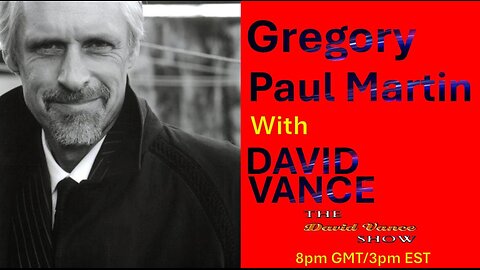 The David Vance Show featuring Gregory Martin