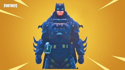 BATMAN in FORTNITE (solo win)