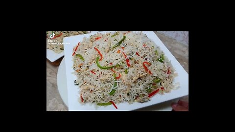 Veg's and egg rice ..... Easy way to cook