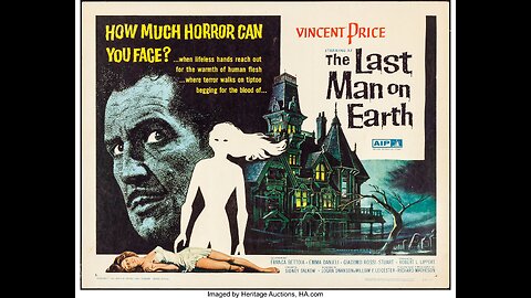 The Last Man On Earth full moive starring Vincent Price (1964)