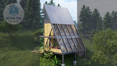 A-frame House - Minh Tai Design 22 Shorts