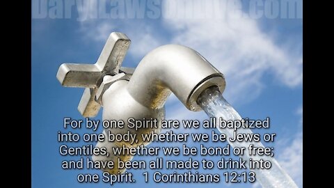 Holy Spirit BAPTISM Needed to be Saved/or Salvation (2021)