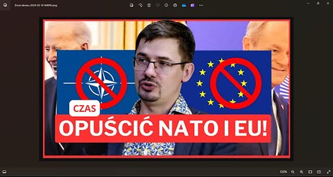 Wiem jak stworzyć nową siłę polityczną, która wyjdzie z EU i NATO