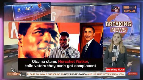 Obama slams Herschel Walker, tells voters they can't get complacent