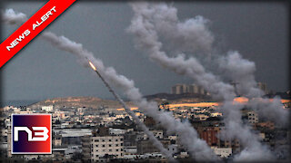 BREAKING: HUNDREDS of Rockets Rain Down on Israel - Escalation as People Frantically Take Cover