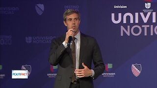 PolitiFact Wisconsin Truth-O-Meter on a claim from presidential candidate Beto O'Rourke