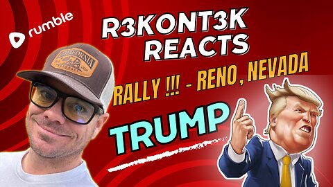 📺R3K Reacts | Rumbot 3.0 Setup & Alerts | Trump Rally !!!- Reno, NV | 12/17/2023