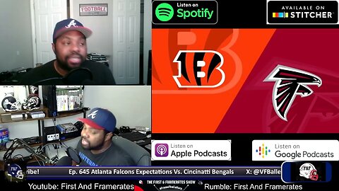 Ep. 645 Atlanta Falcons Expectations Vs. Cincinatti Bengals