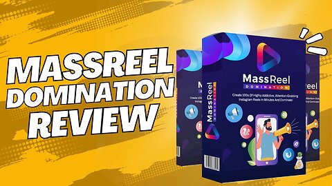 MassReelDomination Review | Get 10k-100k followers in week - No followers, No video, No ads!