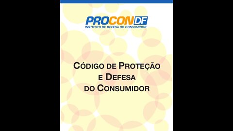 Codigo do consumidor