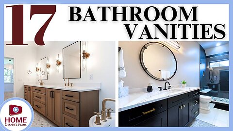 17 Beautiful Bathroom Vanity Designs in Various Sizes & Colors